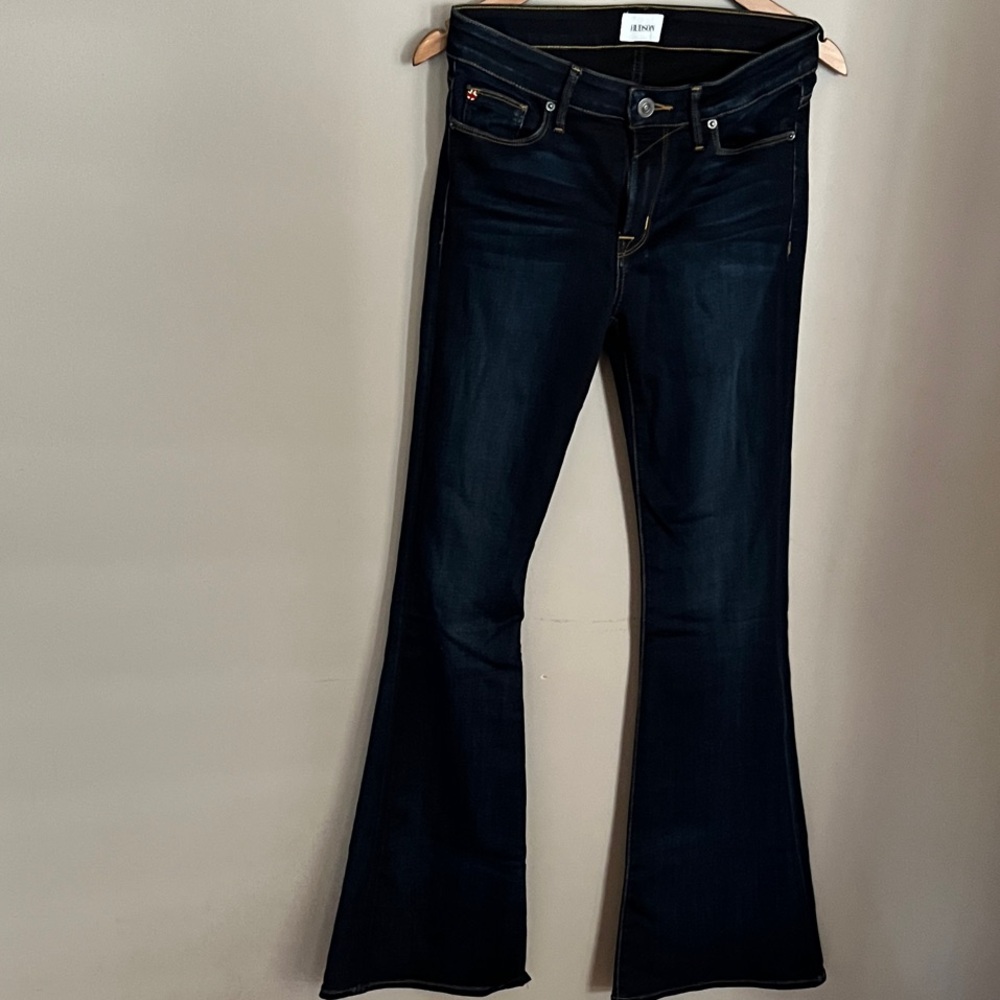 Hudson Deep Indigo Flare Jeans